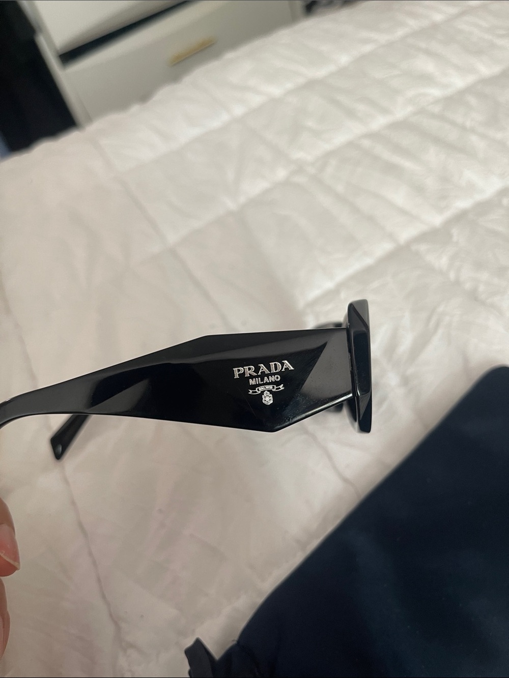 Prada Black Sunglasses - Picture 5 of 7
